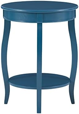 Powell Furniture Powell Teal Round Shelf Table - Image 7