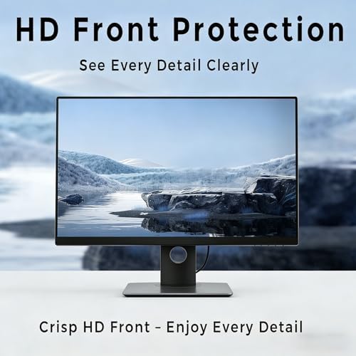 20 Inch computer privacy screen for 16:9 Monitor, Removable Anti-Glare Blue Light Filter & Anti-Scratch Protector Film, Privacy Shield for HP Dell Asus Acer Samsung Desktop Monitors(20" (16:9, 17.4×9.8 in)) - Image 7