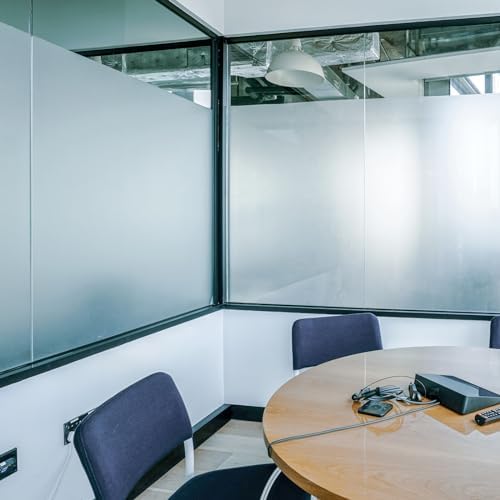 HIDBEA Frosted Glass Window Privacy Film,Static Cling 55.1 in x 32.8 ft - Image 7