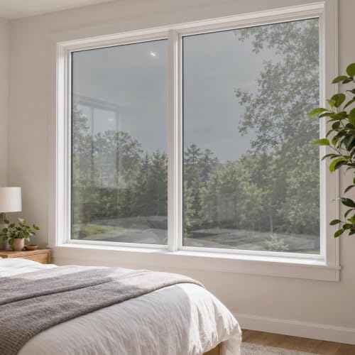 Silver One Way Privacy Window Film Tint Heat Blocking,23.6" x 78.7" - Image 7