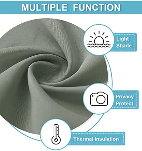 RYB HOME Privacy Room Divider Curtains for Office Bedroom Separation - Image 6
