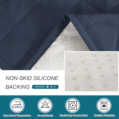 Turquoize 100% Waterproof Sofa Covers Chaise Lounge L Shape Sofa Protector - Image 7
