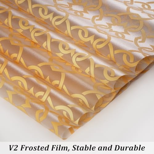 DKTIE Celtic Knot Seamless Pattern Full Privacy Window Film 17.7'' x 78.7'' - Image 6