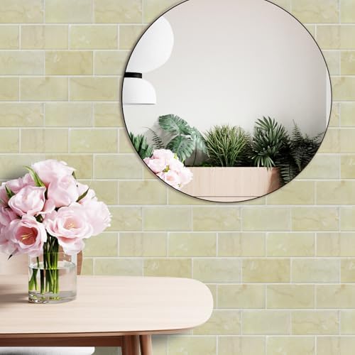 STICKGOO 10-Sheet Subway Tile Peel and Stick Backsplash, Self Adhesive Vinyl Wall Tiles, Stick on Backsplash for Kitchen and Bathroom(Thicker Design) - Image 7