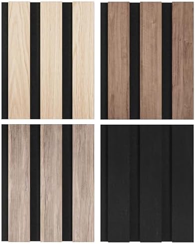 Samples-Pack Acoustic Slat Wall Panels - Soundproof Wood Paneling for Interior Decor - Image 5