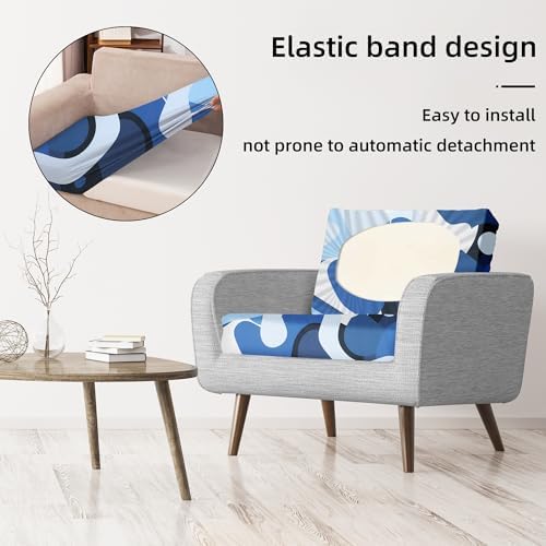 8 Pcs Outdoor Cushion Covers, Patio Sofa Cushion Covers Replacement - Image 6