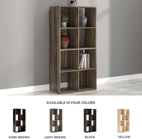 Signature Design by Ashley Shallifer 8-Cube Storage Organizer, Brown - Image 7