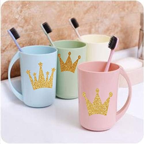 Crown Wall Decals for Girls Bedroom Kids Room Princess Wall Decor Stickers | Princess room decor, once upon a time party Decorations, peel and stick, removable vinyl art murals, for nursery baby bedroom - Image 8