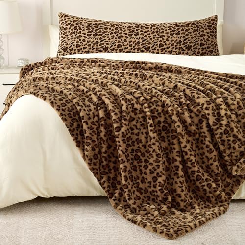 GALMAXS7 Cheetah Pillow Covers Leopard Throw Pillow Covers, 20x54 - Image 7