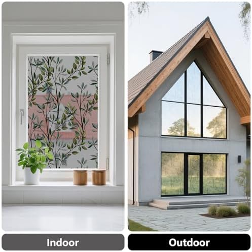 NINETREX One Way Window Privacy Film, Black Silver Leaf, 35.4"x157.4" - Image 6