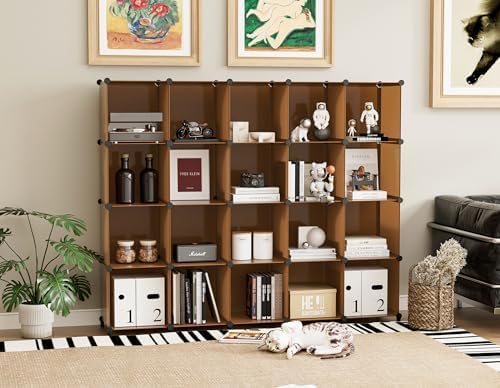 6-Cube Storage Organizer, Closet Organizer Storage Shelf Bookcase Bookshelf with Metal Hammer, Storage Cubes Organizer Cabinet for Kids, Closet, Bedroom, Bathroom, (11.8x11.8x11.8 inch) - Image 7