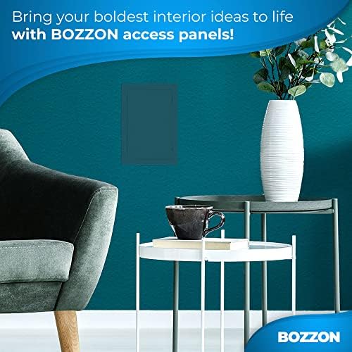 BOZZON Access Panel for Drywall - 4 x 6 in - Wall Hole Cover - Access Door - Plumbing Access Panel for Drywall - Heavy Durable Plastic White - Image 6