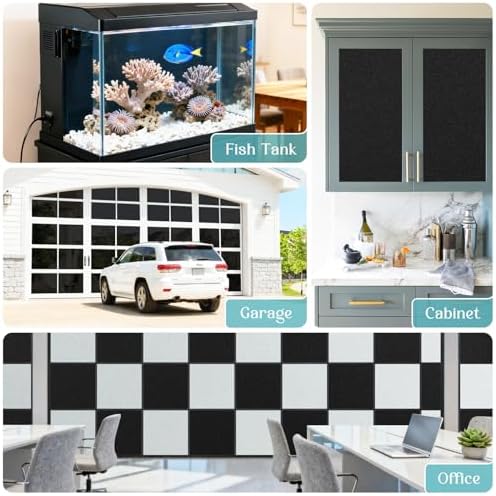 Haton Blackout Window Privacy Film with Tools, Total Privacy Room Darkening - Image 7