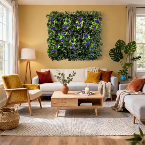 Artificial Expandable Ivy Privacy Fence Screen,Adjustable Size,Dense Leaf Panel,Perfect for Balcony,Garden,Fence Cover and Green Wall Decoration - Image 6