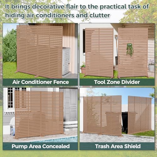 72" Privacy Screen Outdoor Privacy Fence Panel for Patio - Image 6