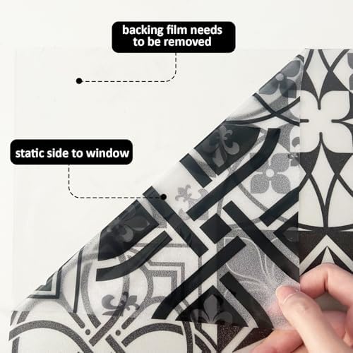 OHTMERU Stained Glass Window Privacy Film Decorative - Image 7