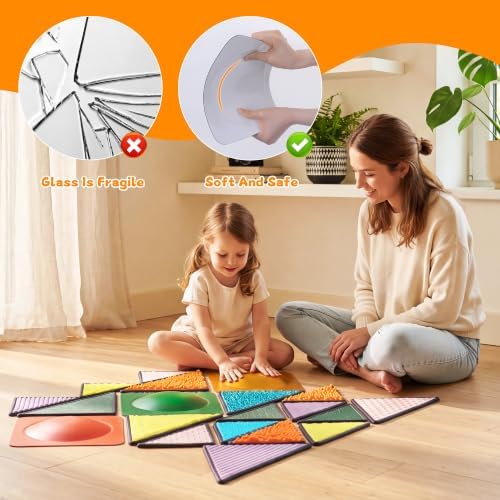 ROYALAY Colorful Sensory Mirror for Kids, Sensory Room Must Haves - Image 6