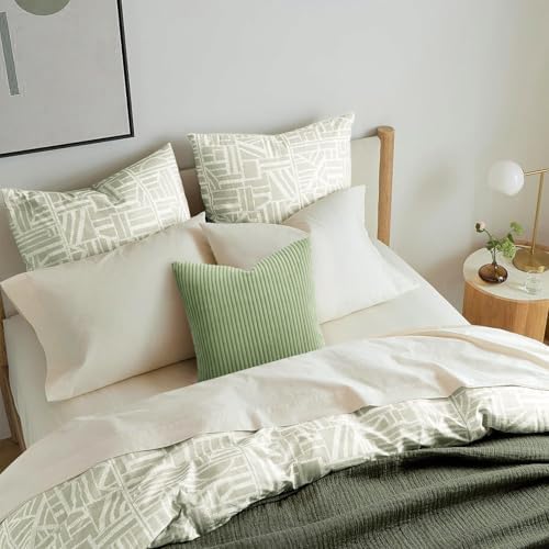 Topfinel Decorative Sage Green Throw Pillow Covers Cushion Cases, Set of 4 Soft Velvet Modern Double-Sided Designs Match for Home Decor, Pillow Inserts Not Included (18x18 inch) - Image 6