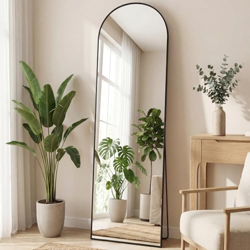 Arched Full Length Floor Mirror 56"x15", Body Standing Mirror - Image 6
