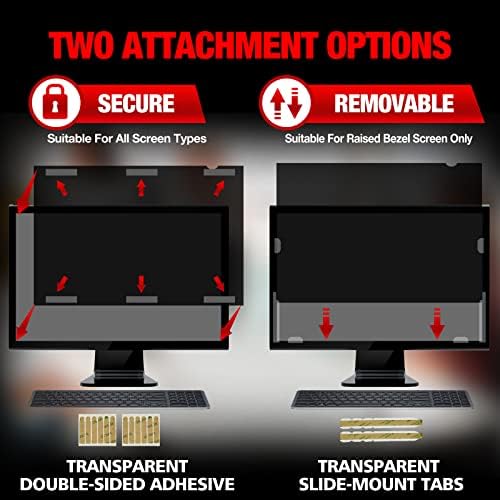 Computer Privacy Screen Filter for 23 Inch 16:9 Aspect Ratio Monitor - Image 7