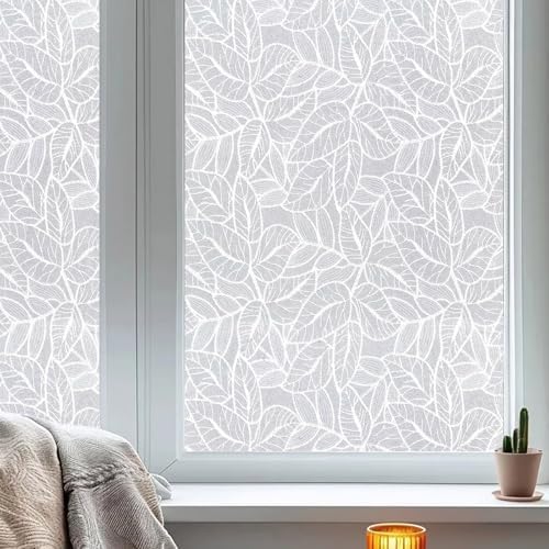 ADD.HERES Window Privacy Film, Glass Decorative Static Cling, 17.5" x 78.7" - Image 6
