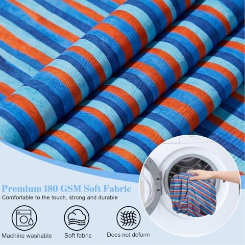 8Pcs Patio Cushion Covers Stretch Outdoor Furniture Protector Slipcovers - Image 6