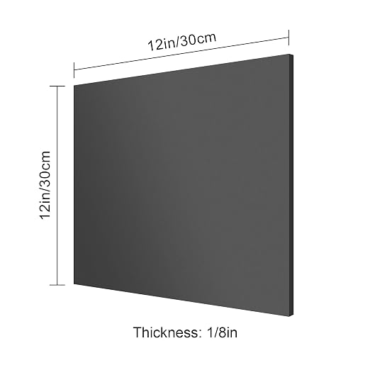 12x12 Inches Black Mirror Acrylic Sheet – 2 Pcs Reflective Acrylic Panel for DIY Crafts, Home Décor & More (30x30 cm) - Image 6