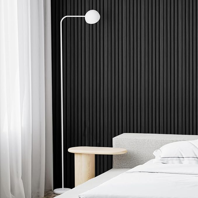 Art3d 96 x 6 Inch WPC 3D Wood Textured Slat Wall Panels, 8-Pack, Black | Stylish Slat Design, Waterproof, Weather Resistant, Eco-Friendly, Long-Lasting, Easy to DIY, Ideal for Interior Wall, Bedroom - Image 9