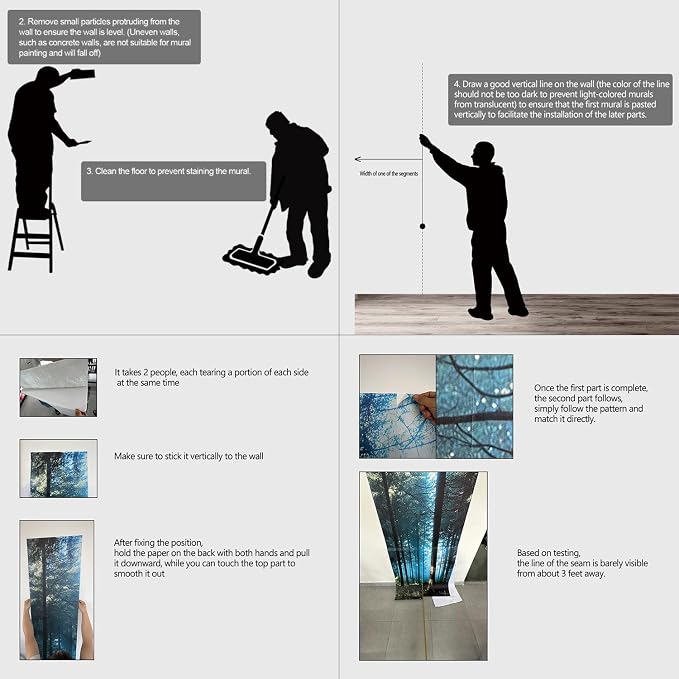 Planet wall murals Peel and Stick self Adhesive Galaxy Wallpaper for Bedroom Nursery Room - 58"x80" - Image 5
