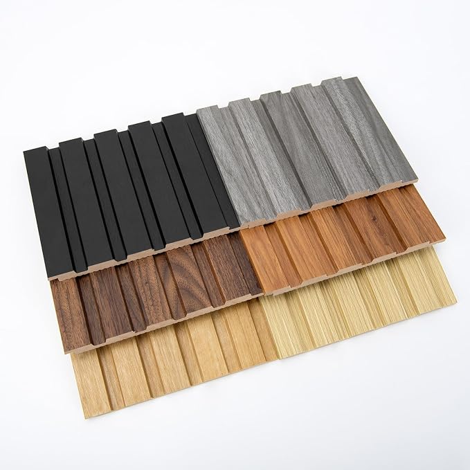 Art3d 6-Piece Wood Slat Panels for Stylish Interior Decor and Ceiling Decoration, MDF 3D Textured Panel for Ceiling and Wall,Size 94.6 x 7.4 in-Sample | Moisture-Resistant, Long-Lasting, Low-Emission, Washable, Easy to Install, High-End Design, Ideal f... - Image 5