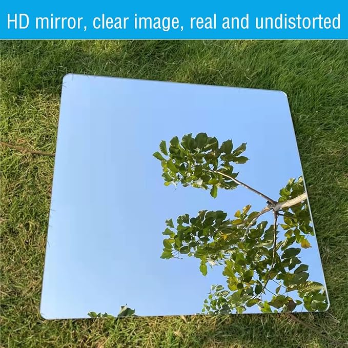 16" x 12" x 2Pcs Acrylic Mirror Sheets, Decorative Wall Mirrors - Image 8