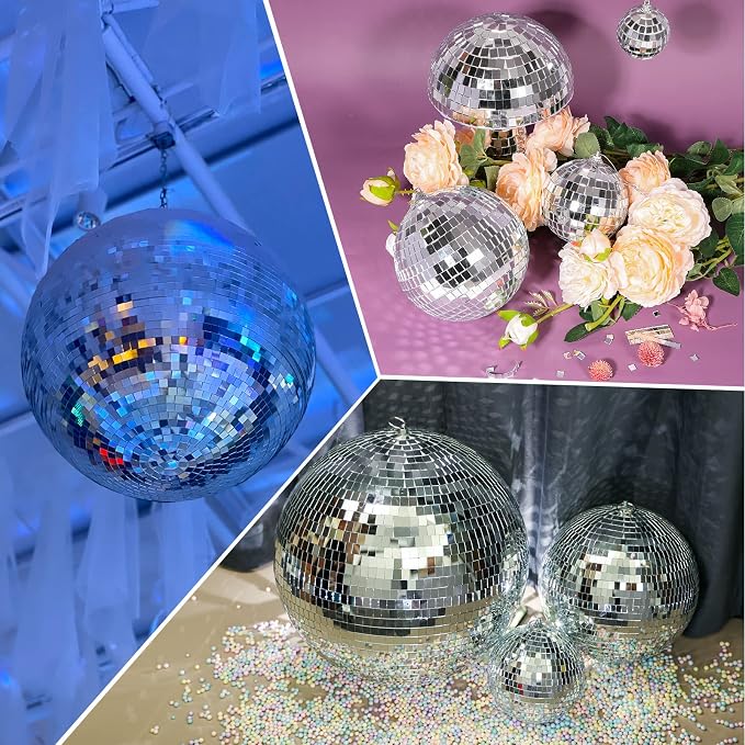 PP OPOUNT 2360 PCS Self-Adhesive Mirror Tiles, 5 x 5mm Square Disco Tiles - Image 6