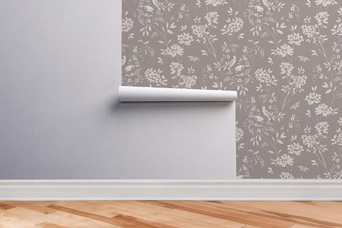 Peel and Stick Wallpaper Roll, Nestled in Nature Design | 17.5 x 216 in roll; Covers 26.25 sq ft; Vinyl peel & stick; No paste needed; Great for walls, shelves & cabinets. - Image 8