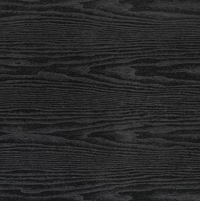 Peel and Stick Wallpaper Black Wood Wall Paper - 17.5 x 500 Inch Self Adhesive Wallpaper Peel and Stick, Easy to Paste Wall Contact Paper for Stand Liner, Table and Door Makeover Decor - Image 7