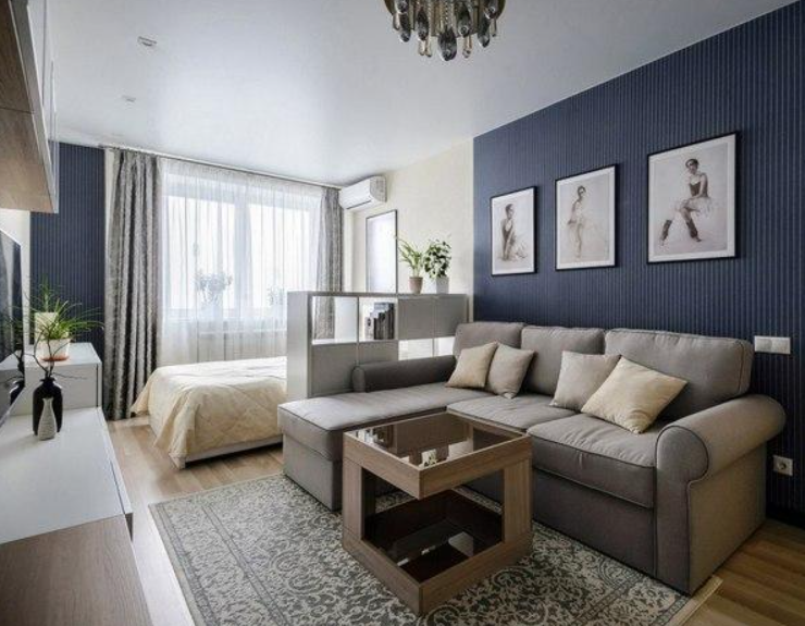 How to Create a Bedroom in a Studio Apartment Without Building Walls