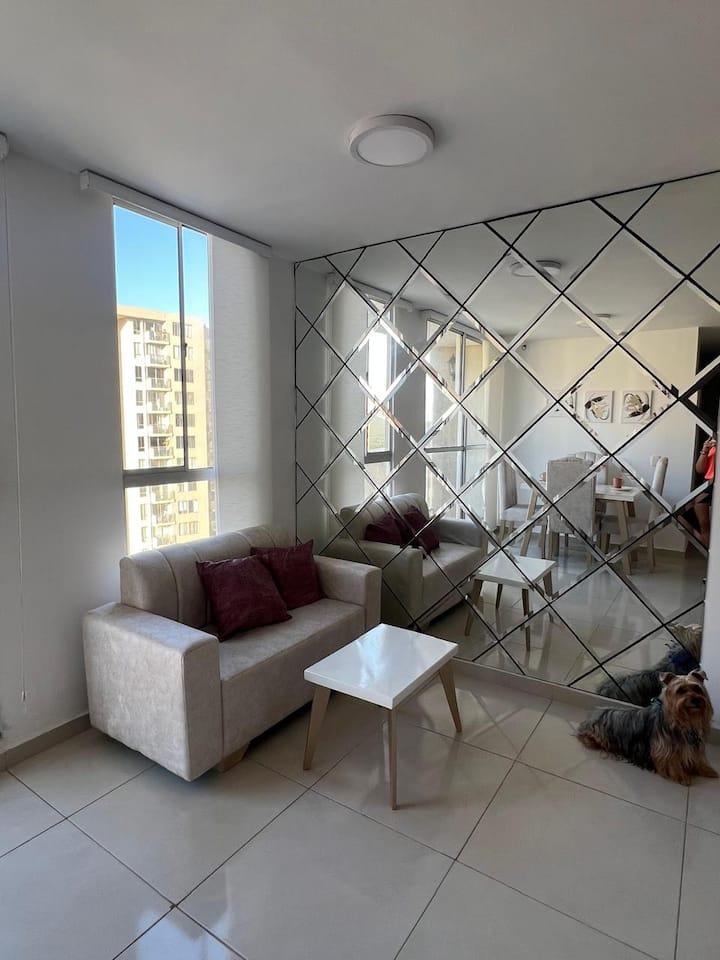 Peel and Stick Mirrors: An Easy Way to Brighten a Dark Apartment
