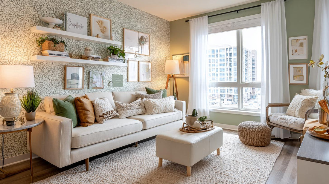 How to Decorate Apartment Walls Without Nails or Drilling
