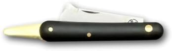DUE BUOI 202 SU.SI. SP OT Professional Agriculture Pruning Grafting Knife for Budding Trimming with Fixed Bark Lifter Böhler K720 Carbon Steel Blade - (Professional NOT an EDC Knife) - Image 4