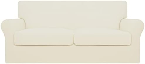 Easy-Going Stretch Oversized Loveseat Couch Cover for 2 Cushion Washable by Easy-Going