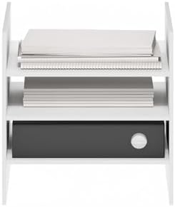Furinno Cubicle Cube Insert, 3-Shelf Cube Organizer, Fits into Furinno Extra Thick Cubes, for Organizers and Storage, White (Does not fit IKEA Kallax Shelving) - Image 6