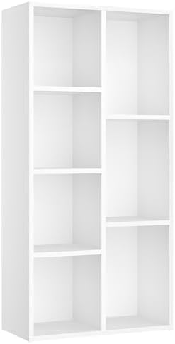 VASAGLE Bookshelf, 7 Cubes Storage Organizer, 19.7 x 9.4 x 41.7 Inches - Image 7