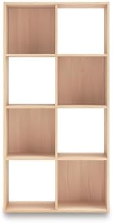 Signature Design by Ashley 8 Cube Storage Organizer Bookshelf, Light Brown - Image 5