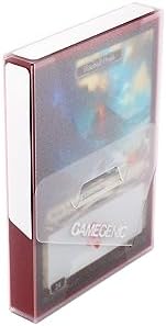 Gamegenic Cube Pocket 15+ Deck Box - Slim Card Holder for Cube Drafting and Card Protection, Modular System Perfect for TCGs, LCGs, Board Games and RPGs, Clear Color, Made by Asmodee