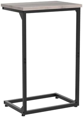 AMHANCIBLE Couch Side Table, 26.37" Tall C Shaped End Table Set of 2 - Image 5