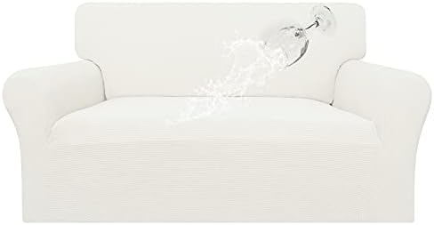 Easy-Going 100% Waterproof Loveseat Couch Cover Stretch Jacquard Sofa Cover by Easy-Going