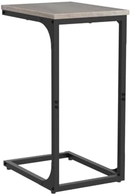 VASAGLE C-Shaped End Table Set of 2, Small Sofa Side Table with Metal Frame - Image 5