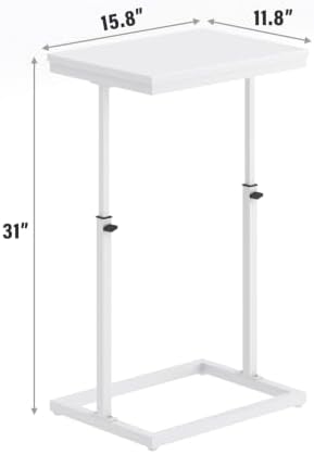 TUTOTAK End Table, Side Table, Tall Couch Table, Sofa Table - Image 3