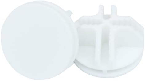32Pcs White Plastic Wire Grid Cube Connector by Seimneire