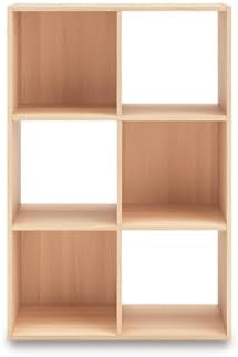 Signature Design by Ashley Piperton 6 Cube Storage Organizer, Cubby Shelf - Image 5