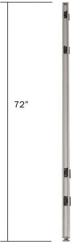 GOF 6ft / 72" H T-Post, Office Partition Connectors: L-Post, T-Post, X-Post, Wall Mount Intended to use Full Fabric or Partial Glass Series, Connector only - Image 4